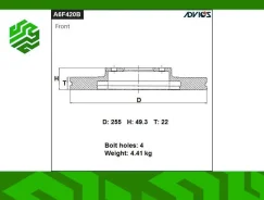 ���� ��������� Advics A6F420B �������� (������), �����/������ A6F420B ����