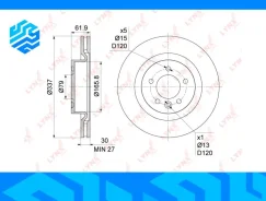 ���� ��������� Lynxauto BN1063 ��������, �����/������ BN1063 ����