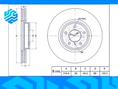 ���� ��������� TI-GUAR TG40206EG000 ��������, �����/������ TG40206EG000 ����