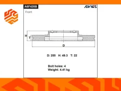 ���� ��������� Advics A6F420B �������� (������), �����/������ A6F420B ����