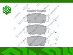 ������� ��������� �������� Sangsin Brake SP1434 ��������, �����/������ SP1434 ����