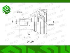 ���� �������� INKO 301048 ��������, �����/������ 301048 ����