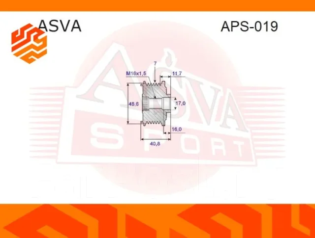 ���� �������� ���������� ASVA APS019 APS019 ����