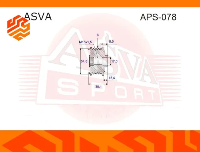 ���� �������� ���������� ASVA APS078 APS078 ����