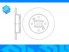 ���� ��������� Sangsin Brake SD3050 ��������, �����/������ SD3050 ����
