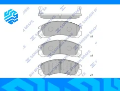 ������� ��������� �������� Sangsin Brake SP1068 ��������, �����/������ SP1068 ����