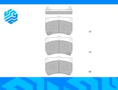 ������� ��������� �������� Sangsin Brake SP1067 ��������, �����/������ SP1067 ����