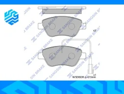 ������� ��������� �������� Sangsin Brake SP1201 ��������, �����/������ SP1201 ����