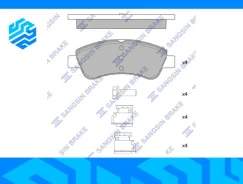 ������� ��������� �������� Sangsin Brake SP1241 ��������, �����/������ SP1241 ����