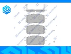 ������� ��������� �������� Sangsin Brake SP1549 ��������, �����/������ SP1549 ����