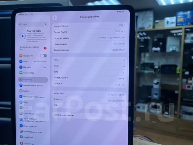 Apple iPad Pro 13. ������ 256 �� ����