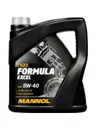 Mannol Formula Excel
