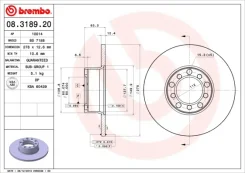 ���� ��������� 08318920 Brembo 08318920 ����