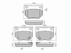 ������� ��������� SAT ST-26696-FA000, ������ ST26696FA000 ����