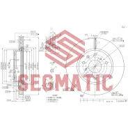 ���� ��������� FIAT/Suzuki Sedici/SX4 07- �����. Segmatic SBD30093101 SBD30093101 ����