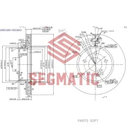 ���� ��������� MB C(W205) �����. Segmatic SBD30093368 SBD30093368 ����