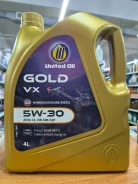 United Oil Gold VX. 5W-30, �������������, 4��. ����