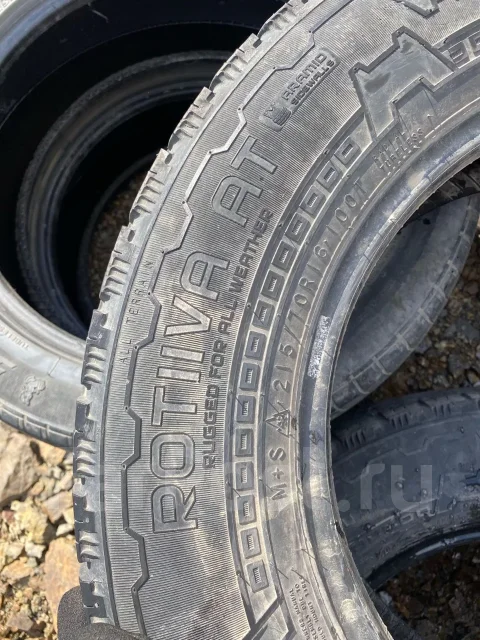 Nokian Rotiiva AT. ����� at, �/�, ����� 50 % ����