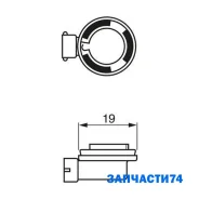 ����� H11 12V 55W PGJ19-2 Longlife Bosch 1987302085 1987302085 ����