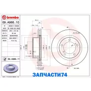 ���� ��������� UV Coated | ����� | Brembo 09A96611 09A96611 ����