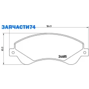 ������� �������� �. Ford Transit/Tourneo Connect 2.2TDCi 06 Brembo P24065 P24065 1251 02=FVR1929 [1433954] ! P24065 ����
