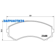 ������� �������� �. Mazda MPV 2.6/3.0/2.5TD 92-99, Mitsubishi Pajero 3.5GDi 00 Brembo P54029 P54029 396 00 ! P54029 ����