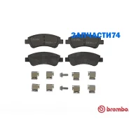 ������� �������� �. Peugeot 206/207/307, Citroen Xsara/Berlingo/C3/C4 1.4i-2.0HDi 00 Brembo P61066 P61066 840 10! P61066 ����