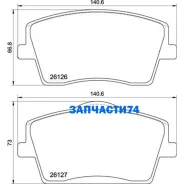 ������� �������� ��������! Volvo XC40 1.5-2.0/2.0D 17 Brembo P86031 P 86 031 P86031 ����