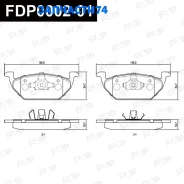 ������� ��������� �������� �������� AUDI A1 (8X1, 8XK) FAP FDP0002-01 FDP000201 ����