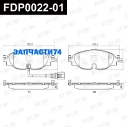 ������� ��������� �������� �������� AUDI A1 Sportback (GBA) FAP FDP0022-01 FDP002201 ����