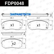 ������� ��������� �������� �������� Hyundai Genesis Coupe | Rohens FAP FDP0048 FDP0048 ����