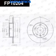 ���� ��������� OPEL Meriva B MPV (S10) FAP FP10204 FP10204 ����