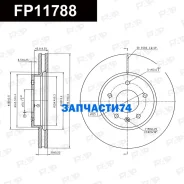 ���� ��������� Chevrolet Captiva (C100, C140) FAP FP11788 FP11788 ����