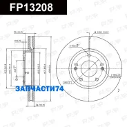 ���� ��������� Hyundai ix20 (JC) FAP FP13208 FP13208 ����
