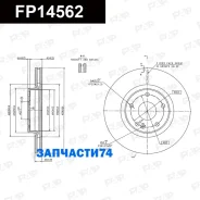 ���� ��������� Geely Coolray FAP FP14562 FP14562 ����