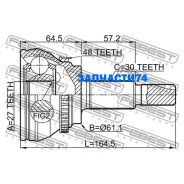 ���� �������� 27X61.2X30 Febest 0110GSU45A48 0110GSU45A48 ����