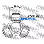 ������� 29X29.9 Febest 0416DA 0416DA ����