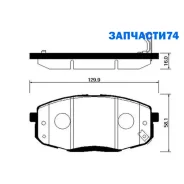 ������� ��������� �������� ������ Hyundai: I30 07-09 KIA: CEED 07-09, Forte 08-10, Carens 02-06 HSB HP0040 HP0040 ����