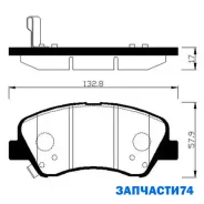 ������� ��������� �������� ������ Hyundai: Accent 11-, Solaris 11- KIA: RIO 11- HSB HP0047 HP0047 ����