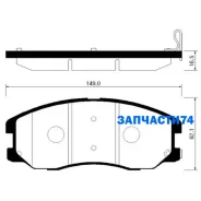 ������� ��������� �������� ������ Chevrolet: Captiva 06-09 OPEL: Antara 06-09 HSB HP2017 HP2017 ����
