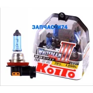 ����� ������������������� Koito Whitebeam H8 12V 35W (70W) 4000K (�������� 2 ��. ) Koito P0758W P0758W ����