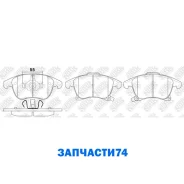 ������� ��������� �������� �������� ford mondeo v turnier (cf) mondeo v ����� (cd) mondeo v ������� NIBK PN0668 PN0668 ����