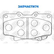 ������� ��������� �������� lexus lx - toyota 4 runner ii (n1) land cruiser (j7) land cruiser 80 (j8) NIBK PN1242 PN1242 ����