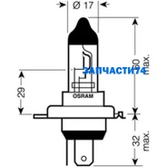 ����� H4 24V 75/70W P43t Truckstar PRO +100% ������ ����� 1 ��. Osram 64196TSP 64196TSP ����
