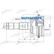 ���� �������� � ������� ABS 35x71.5x29 ABS:54T FIAT Ducato Russia 08- Patron PCV1334 PCV1334 ����