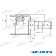 ���� ���������� 25x35x30 Hyundai Elantra/Lantra 00- Patron PCV1516 PCV1516 ����