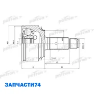 ���� ������ �-�� [A:30, B:32] Honda: CRV 07- Patron PCV2124 PCV2124 ����