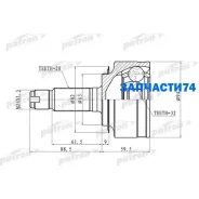 ���� ������ 28x63x32 Honda: CRV 02-05 Patron PCV9744 PCV9744 ����