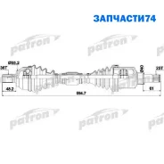 ������� �������� ����� 36x619x56x23 FORD: C-MAX 04-07, Focus LL 06- Patron PDS0382 PDS0382 ����
