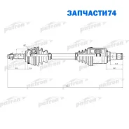 ������� ��� Toyota Avensis T25 2.0 D-4D (85 kW) 03 Patron PDS9107 PDS9107 ����